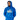 OFFXKILLIE ADULT SAPPHIRE BEAR HOODIE