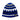 ROYAL & NAVY DECO BEANIE