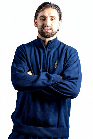 KLTD NAVY KNITTED 1/4 ZIP 2026/27