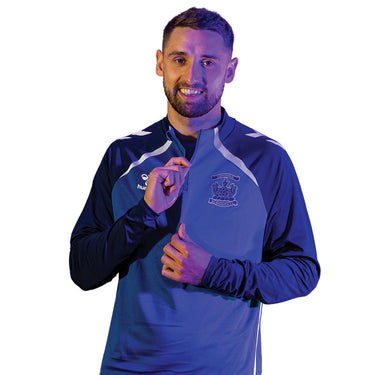 ADULT TRAINING ROYAL HALF ZIP 
