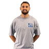 GREY CALIGRAPHY TEE S