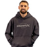KLTD OVERSIZED CHARCOAL HOODIE 
