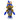 MASCOT TOY CAPTAIN CONKER - 10"