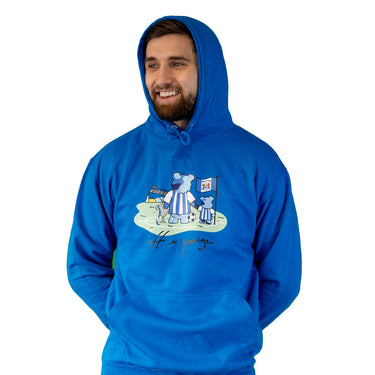 OFFXKILLIE ADULT SAPPHIRE BEAR HOODIE