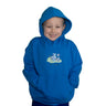 OFFXKILLIE KIDS SAPPHIRE BEAR HOODIE