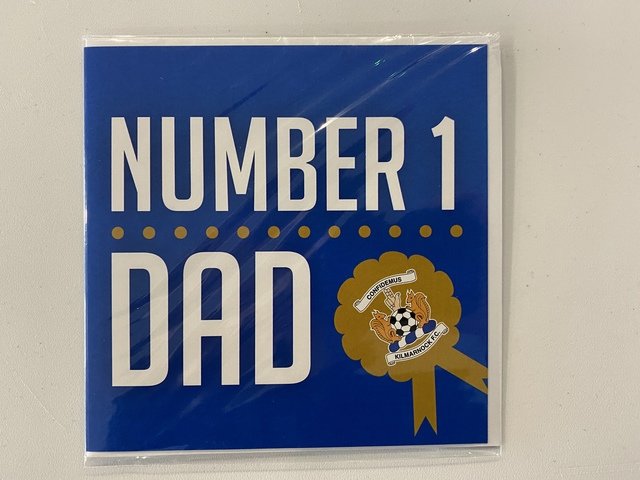 NO.1 DAD CARD