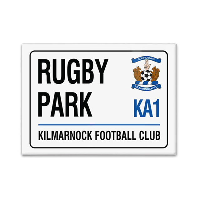 RUGBY ROAD SIGN MAGNET