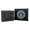 1906 GREY EMBOSSED LEATHER WALLET Thumbnail