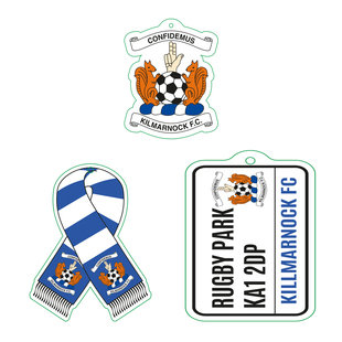 View the CAR FRESHENER 3-PACK online at Kilmarnock Football Club