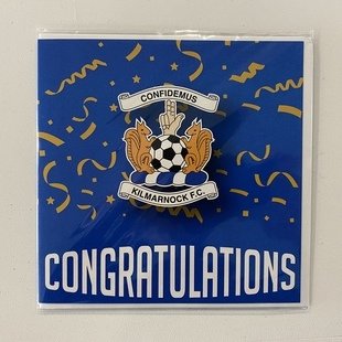 View the CONGRATS LARGE CREST CARD online at Kilmarnock Football Club