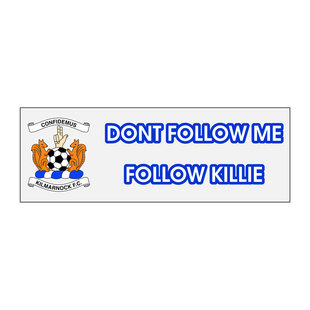 View the FOLLOW KILLIE BACK WINDOW STICKER  online at Kilmarnock Football Club