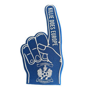 View the GIANT FOAM FINGER online at Kilmarnock Football Club