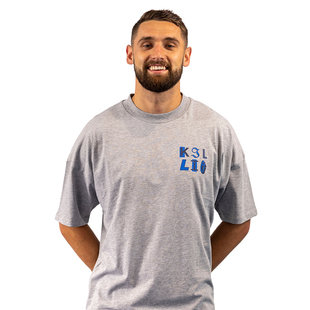 View the GREY CALIGRAPHY TEE S online at Kilmarnock Football Club