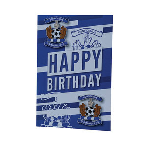 View the HAPPY BIRTHDAY CREST CARD online at Kilmarnock Football Club
