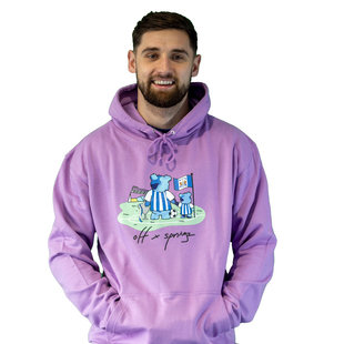 View the OFFXKILLIE ADULT MAGENTA LILAC BEAR HOODIE online at Kilmarnock Football Club