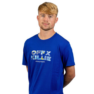 View the OFFXKILLIE ADULT BLUE CAMO TEE online at Kilmarnock Football Club