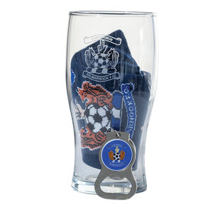 View the PINT GLASS, SOCK AND OPENER SET  online at Kilmarnock Football Club